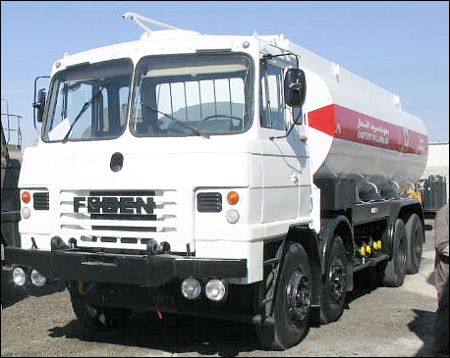 Foden 8x4 Tanker Truck