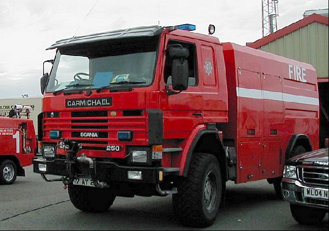 Scania 4x4 RIV (Ex Queens Flight) Fire Appliance - Govsales of ex military vehicles for sale, mod surplus