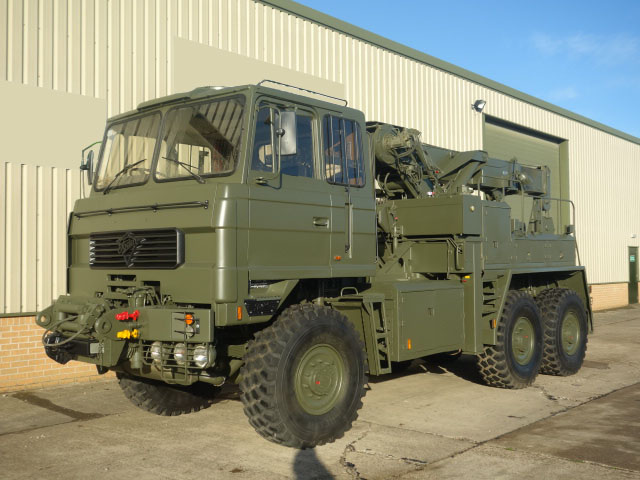 Foden 6x6 Recovery Truck  - ex military vehicles for sale, mod surplus