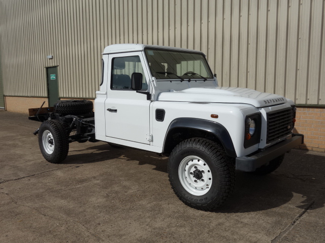 Land Rover Defender 130 LHD chassis cab - Govsales of ex military vehicles for sale, mod surplus