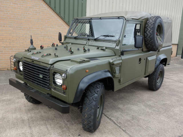 Land Rover 110 Defender Wolf Soft Top (Remus) - Govsales of ex military vehicles for sale, mod surplus