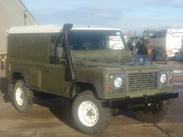 Land Rover Defender 110 300tdi  - ex military vehicles for sale, mod surplus