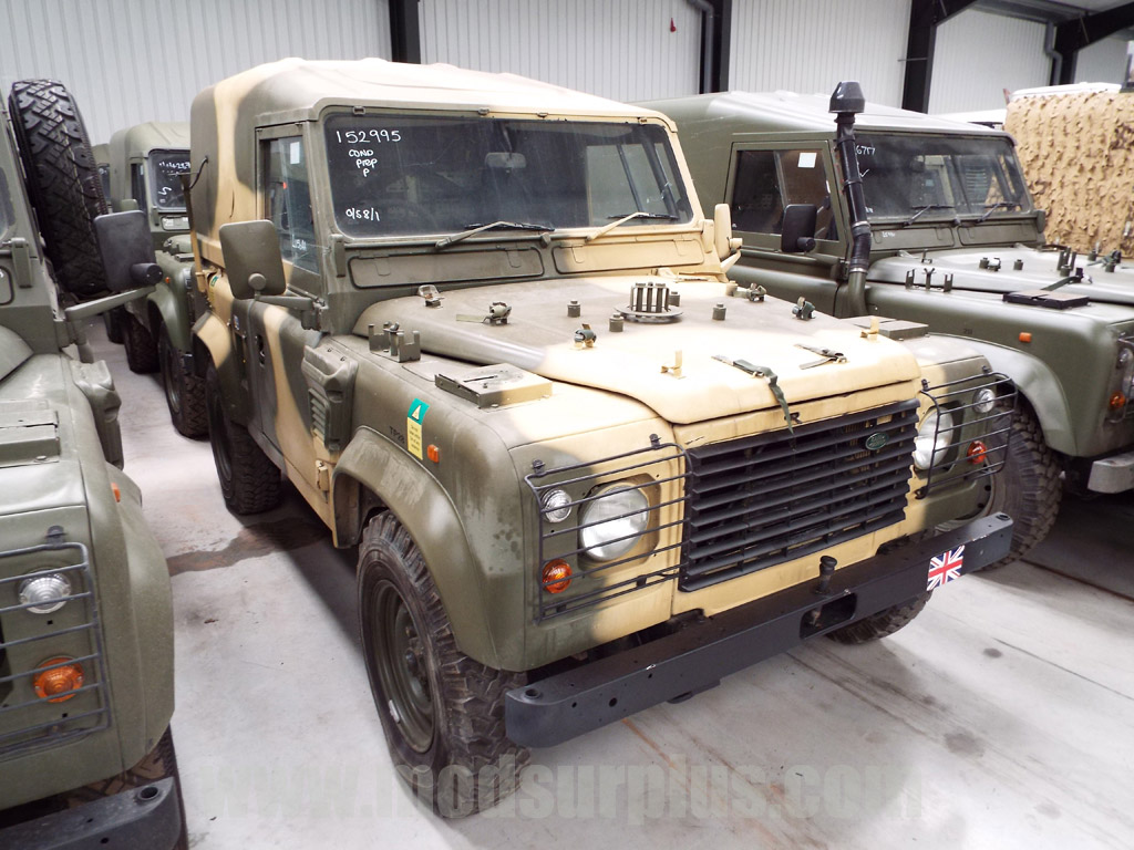 Land Rover Defender 90 Wolf RHD Hard Top (Remus) - Govsales of ex military vehicles for sale, mod surplus