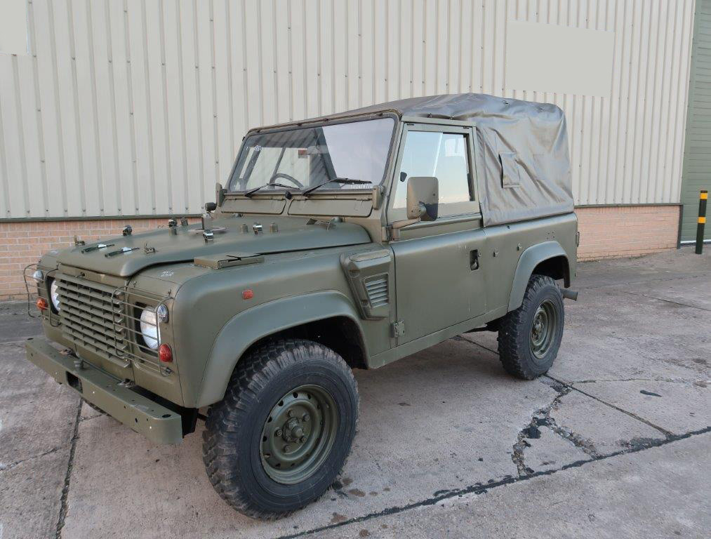Land Rover Defender 90 RHD Wolf Soft Top (Remus) - ex military vehicles for sale, mod surplus