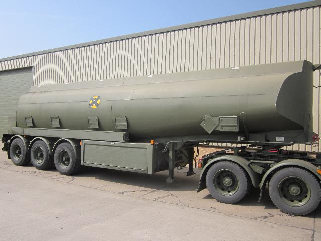 Thompson 32,000ltr Bulk Fuel Tanker Trailer - Govsales of ex military vehicles for sale, mod surplus