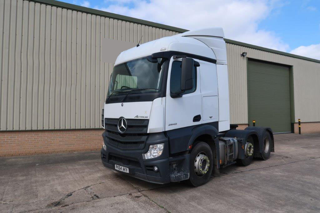 Mercedes Actros 2543 6x2 Tractor Units  - ex military vehicles for sale, mod surplus