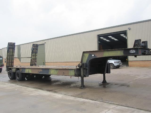 Nicolas 45,000 kg tank transporter trailer - Govsales of ex military vehicles for sale, mod surplus