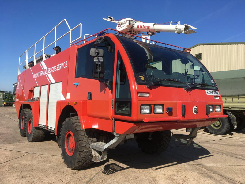 military vehicles for sale - Sides VMA 112 6x6 Airport Crash Tender / Fire Appliance