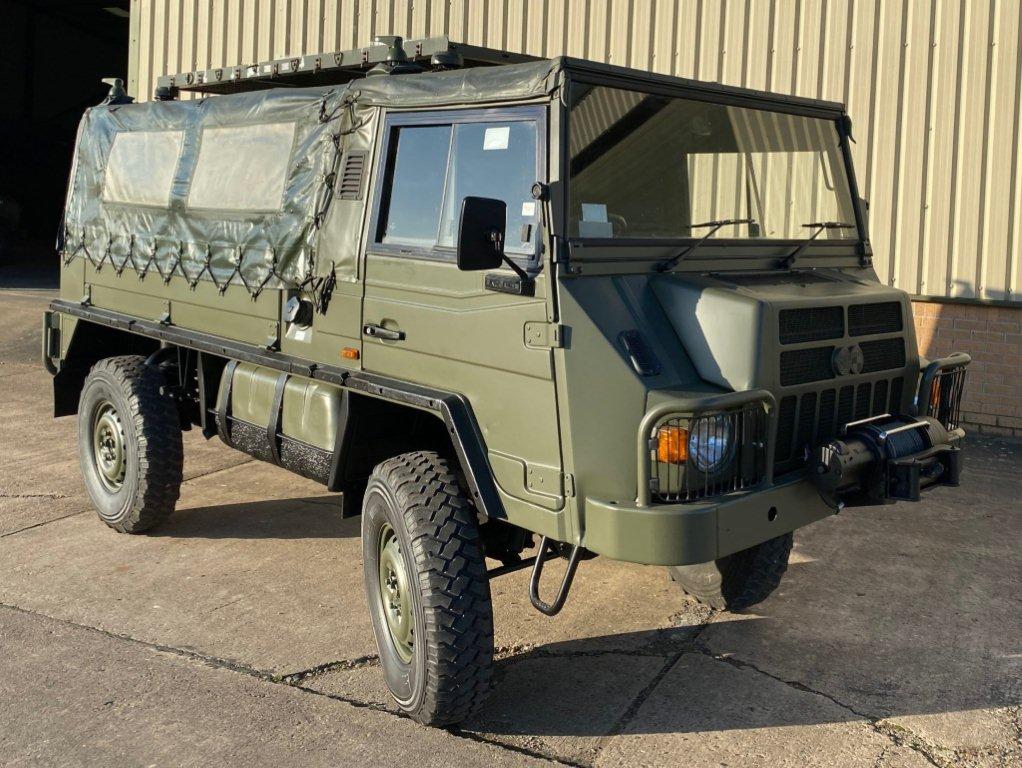 Pinzgauer 716 4x4 Soft Top with winch - ex military vehicles for sale, mod surplus