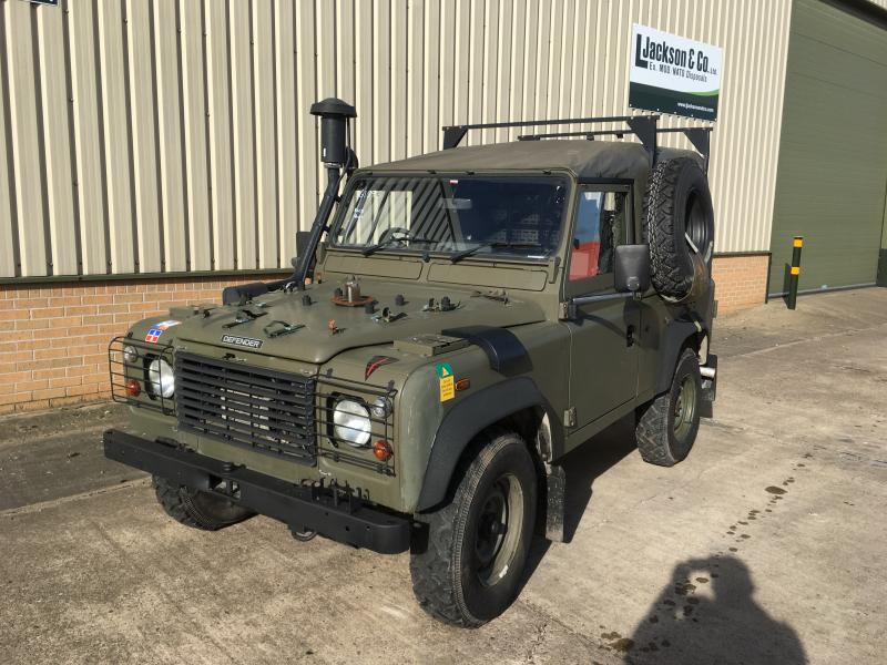 Land Rover Defender 90 RHD Wolf Winterized Soft Top (Remus) - ex military vehicles for sale, mod surplus