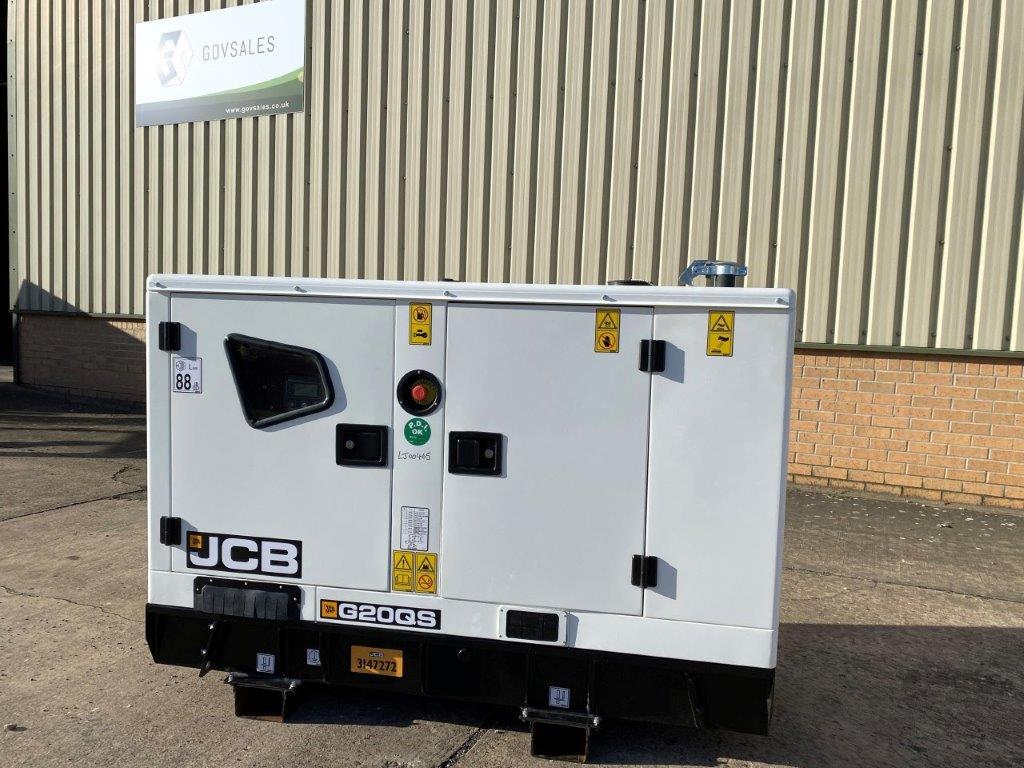 military vehicles for sale - New Unused JCB G20QS Generator