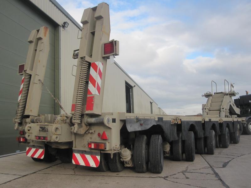 M1000 Semi-trailer, 80-ton 40-wheel, heavy equipment transporter - ex military vehicles for sale, mod surplus