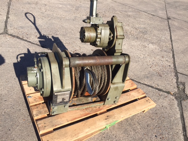 Ulrich MWT Hydraulic Winch  - ex military vehicles for sale, mod surplus
