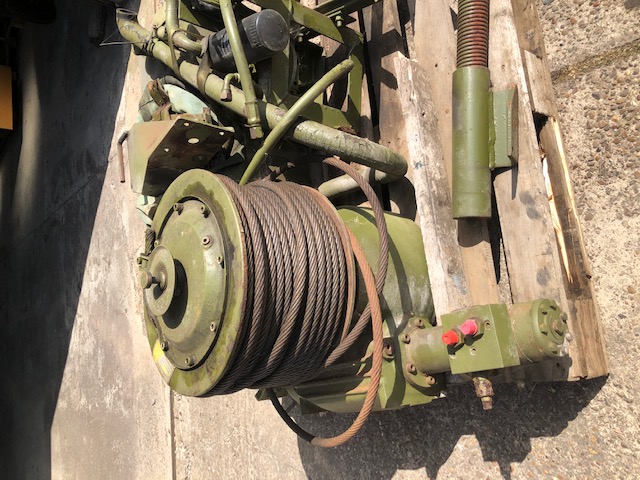 Sepson 18-07 HY hydraulic side mounted Winch - ex military vehicles for sale, mod surplus
