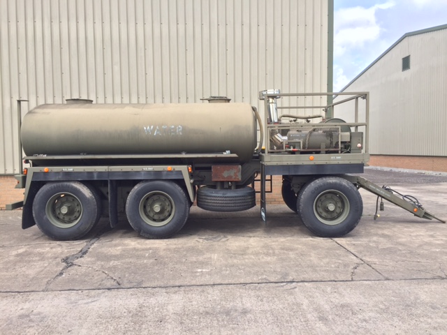 military vehicles for sale - Boughton Water Bowser Trailer with Heating System