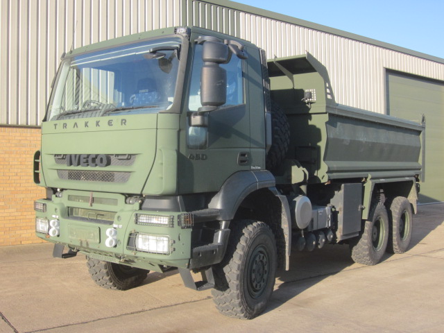 Iveco Trakker 6x6 tipper - Govsales of ex military vehicles for sale, mod surplus