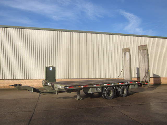 King drawbar plant trailer - ex military vehicles for sale, mod surplus