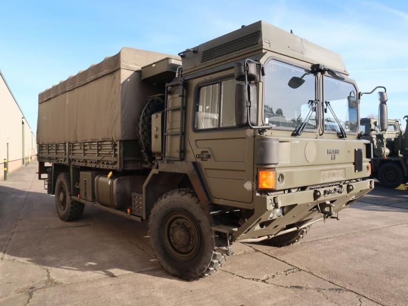 military vehicles for sale - MAN HX60 18.330 4x4 Drop Side Cargo Truck