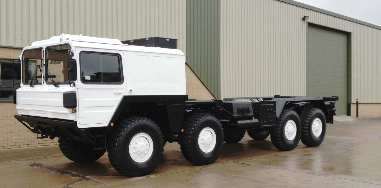 MAN Kat A1 15t 8x8 with Twistlocks - ex military vehicles for sale, mod surplus