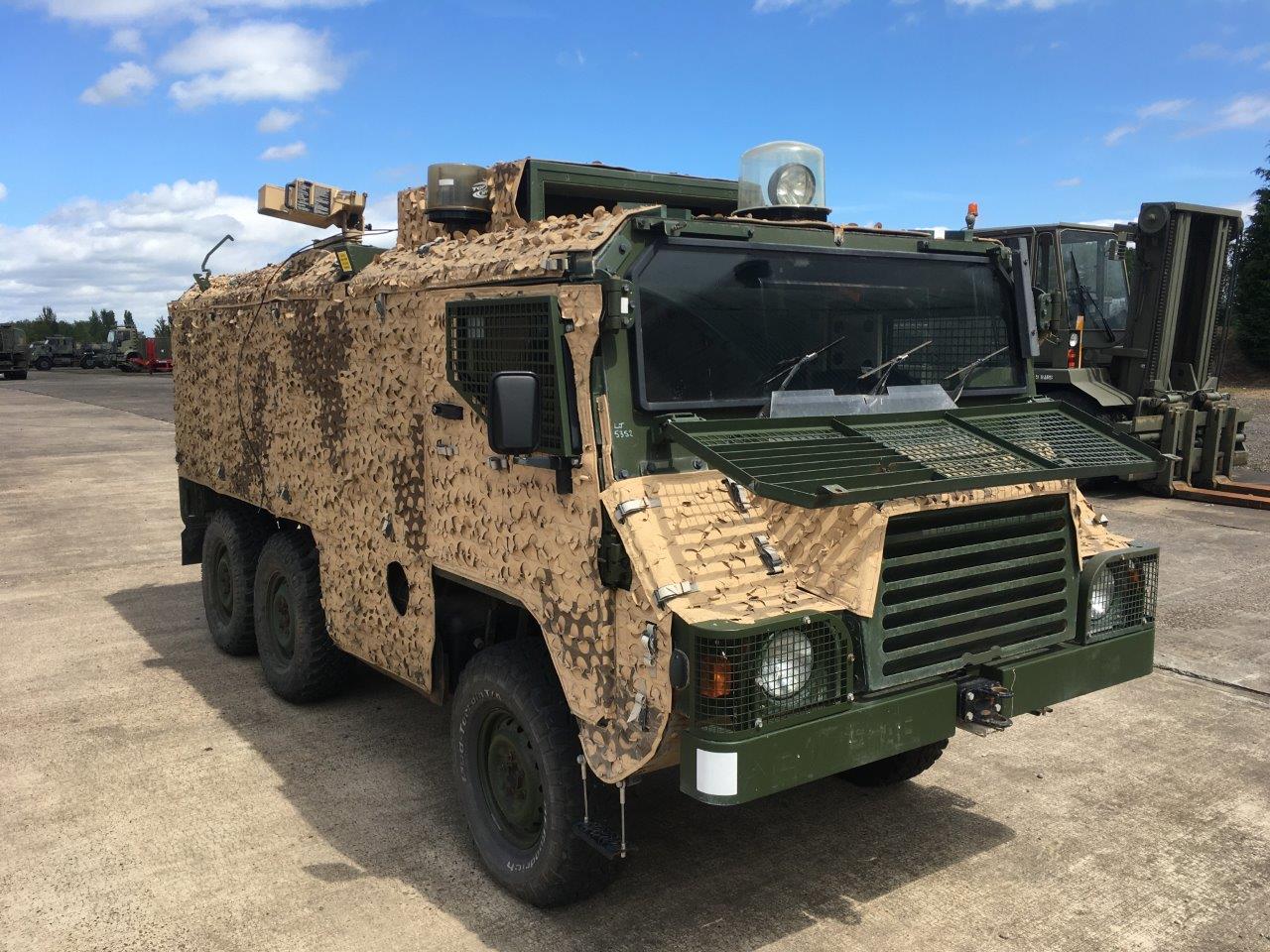 Pinzgauer Vector 718 6×6 Armoured Patrol Vehicles - ex military vehicles for sale, mod surplus