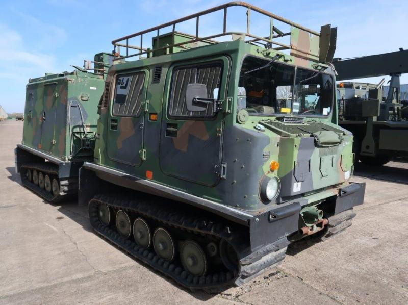 military vehicles for sale - Hagglunds BV206 6 Cylinder Diesel Radio Vehicle