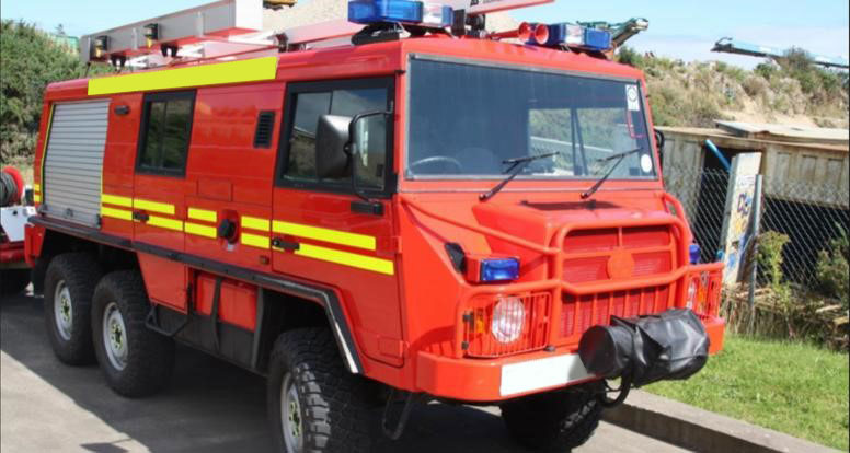 military vehicles for sale - Pinzgauer 718 6x6 Fire Engine