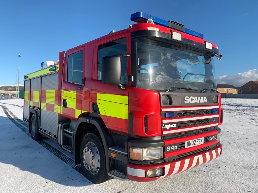 military vehicles for sale - SCANIA 94D 260 Fire Engine Wtl