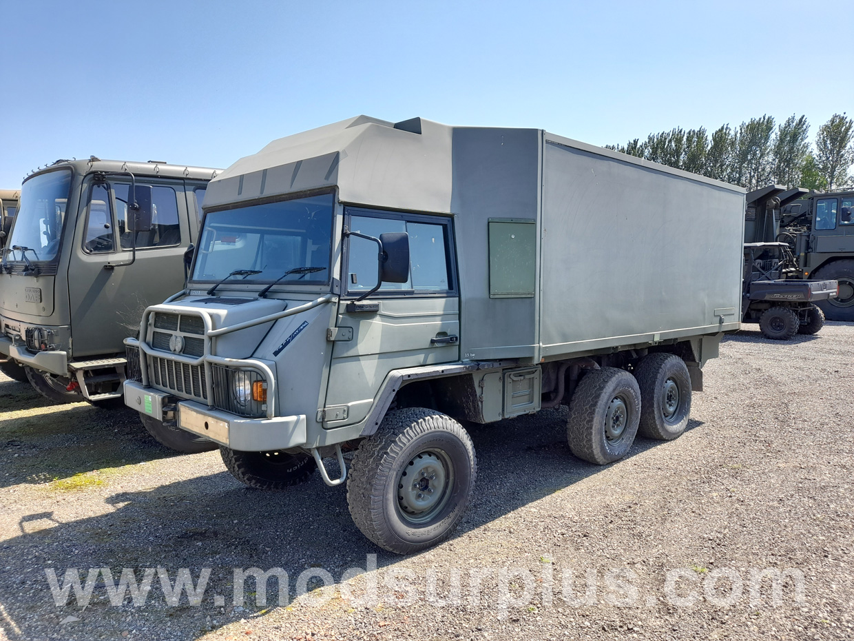Pinzgauer 718 6×6 Comms Truck - ex military vehicles for sale, mod surplus