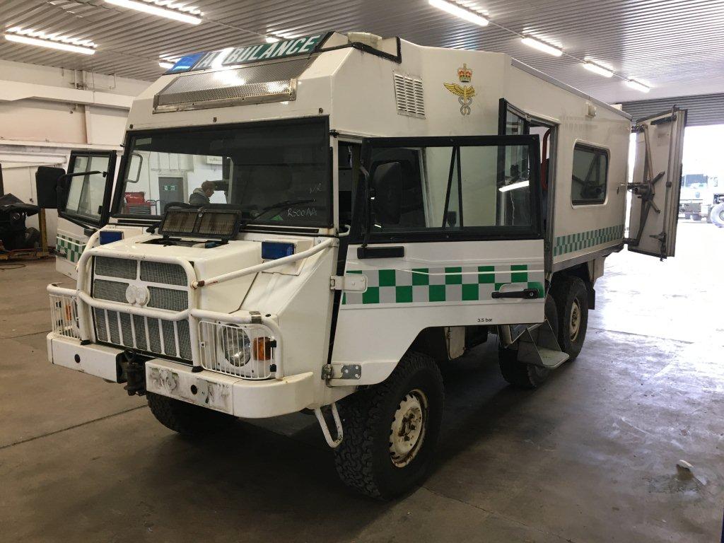 military vehicles for sale - Pinzgauer 718 6×6 Ambulance