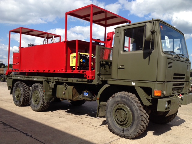 Bedford TM 6x6 (Demountable) Service / Lube Truck - ex military vehicles for sale, mod surplus