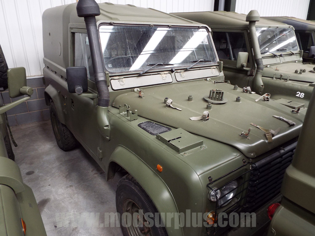 military vehicles for sale - Land Rover Defender 90 Wolf RHD Hard Top (Remus)
