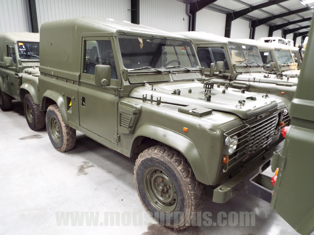 military vehicles for sale - Land Rover Defender 90 Wolf LHD Hard Top (Remus)