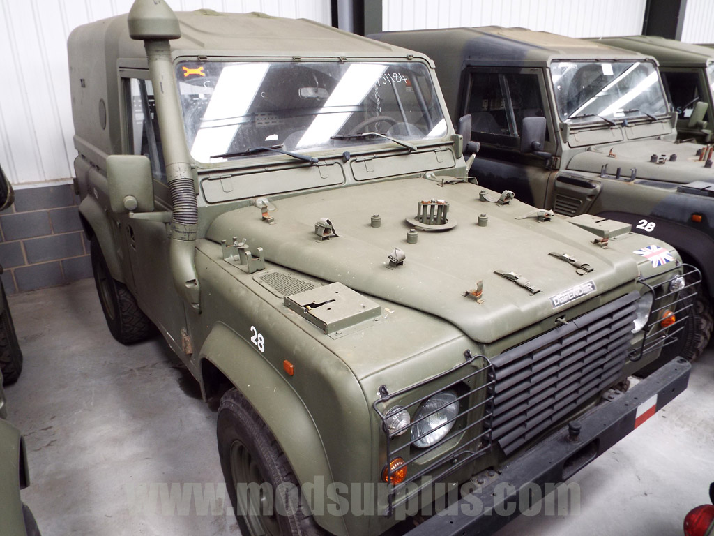 military vehicles for sale - Land Rover Defender 90 Wolf LHD Hard Top (Remus)