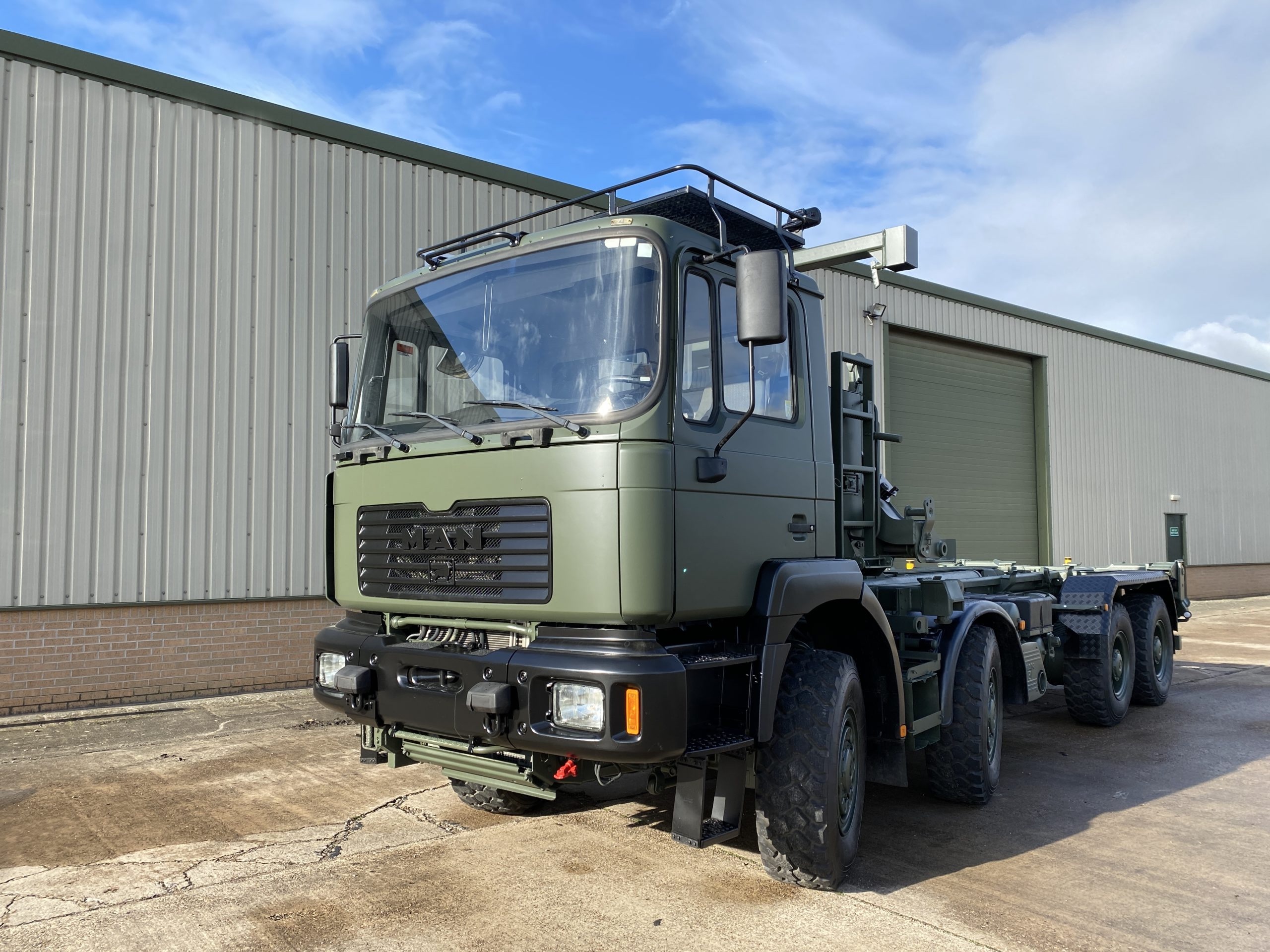 military vehicles for sale - MAN 35.464 8x8 Drops Truck 