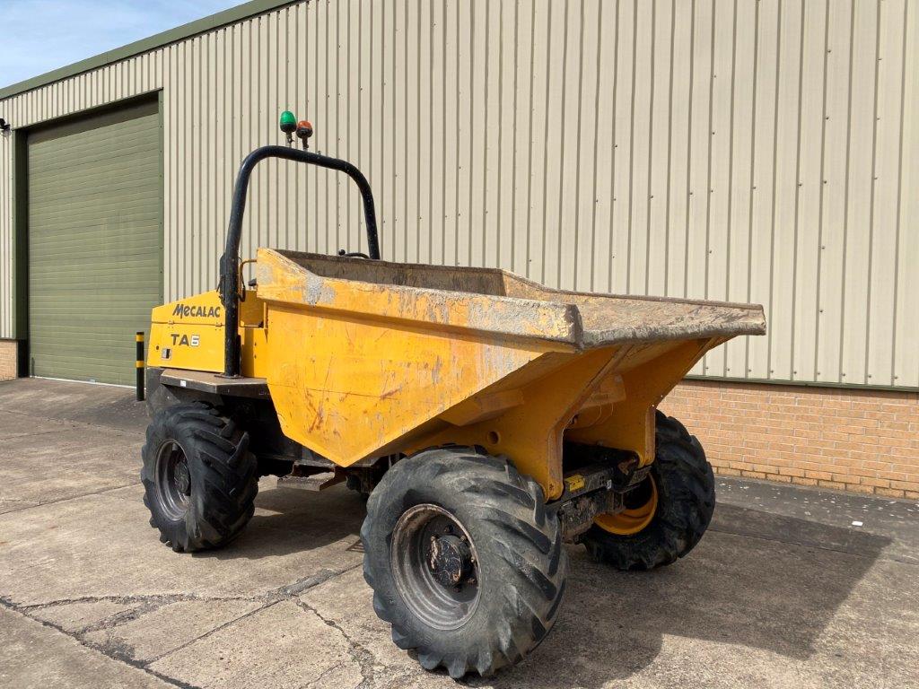 military vehicles for sale - Mecalac TA6 Dumper