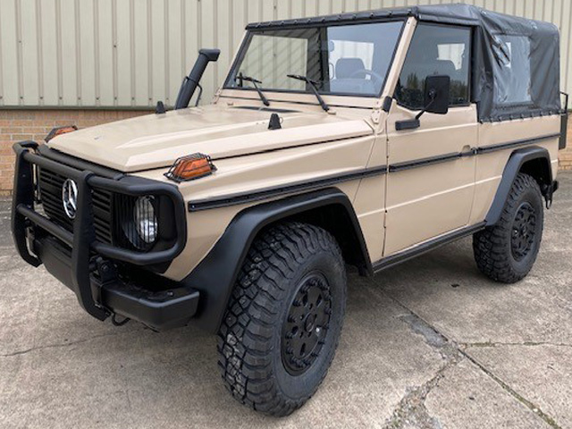 military vehicles for sale - Mercedes Benz G wagon 250 Wolf
